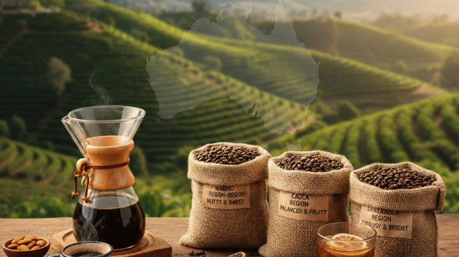 How Colombia's Regions Influence Coffee Taste Notes