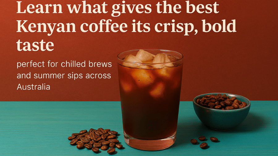 Discover why Kenyan coffee tastes bright, fruity and complex, including the role of altitude, varieties, washed processing, roast style and acidity.