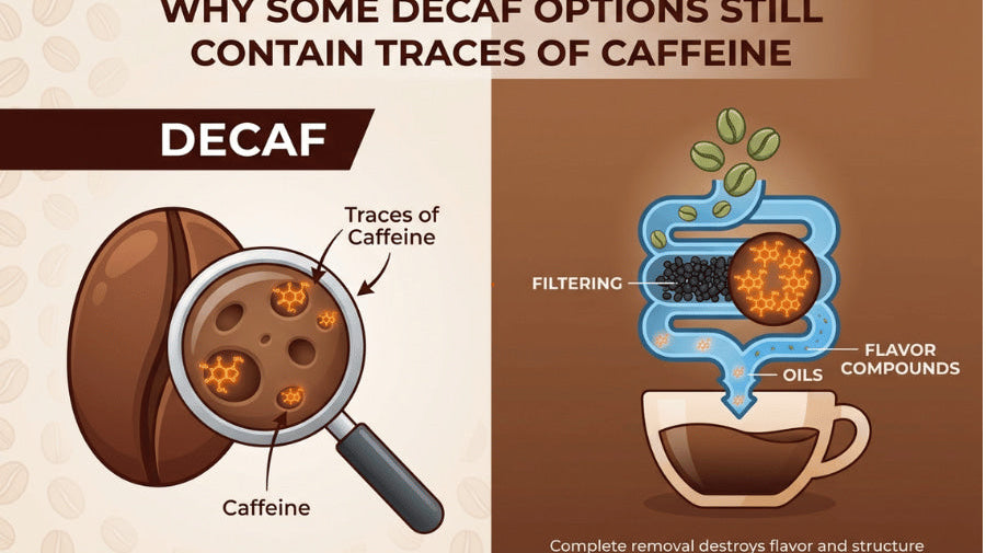 Why Some Decaf Options Still Contain Traces of Caffeine