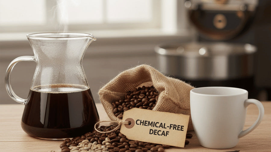 Carlini Coffee chemical-free Decaf coffee