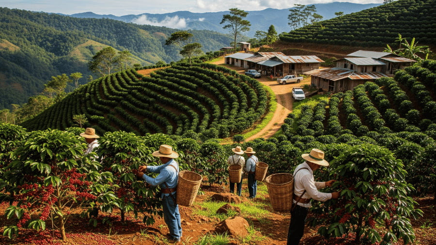 Carlini Coffee explain how Honduras coffee beans reach your brew