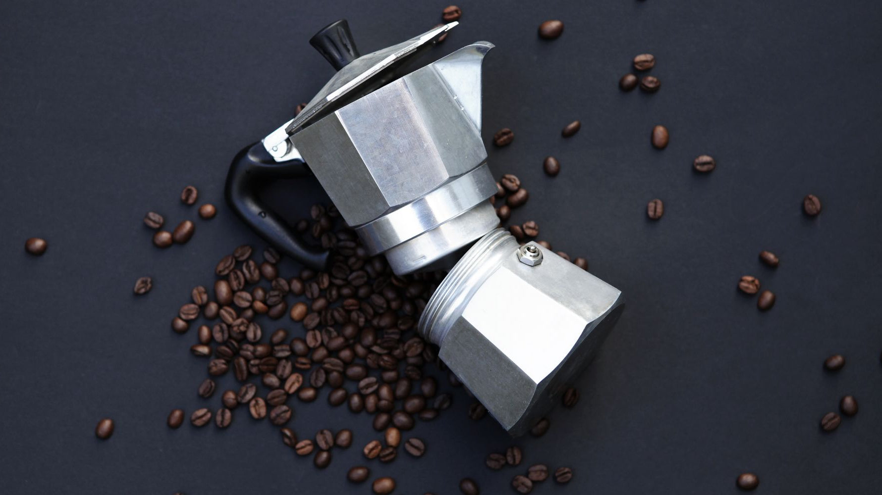 Carlini Coffee can grind freshly roasted coffee beans to suit the Stovetop brewer