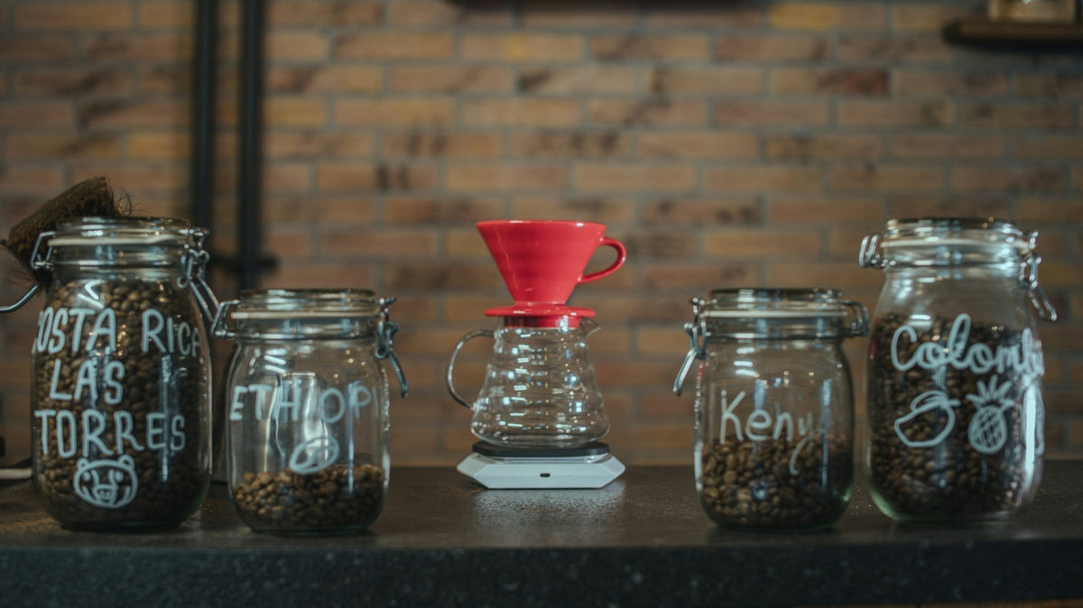 brew Colombian coffee