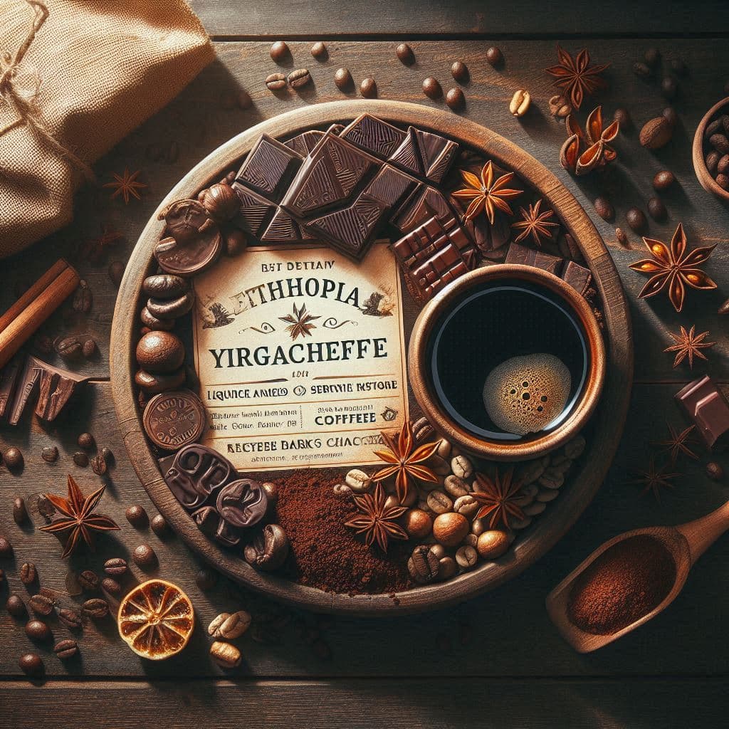 Carlini Coffee has delicious tasting Ethiopia Yirgacheffe coffee available for sale.