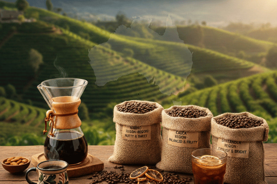 How Colombia's Regions Influence Coffee Taste Notes