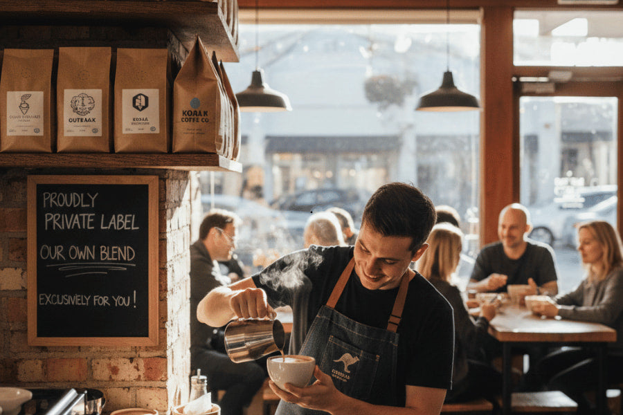 See why more cafés in Australia are switching to private label coffee as a way to build stronger identity, flavour control, and customer loyalty.