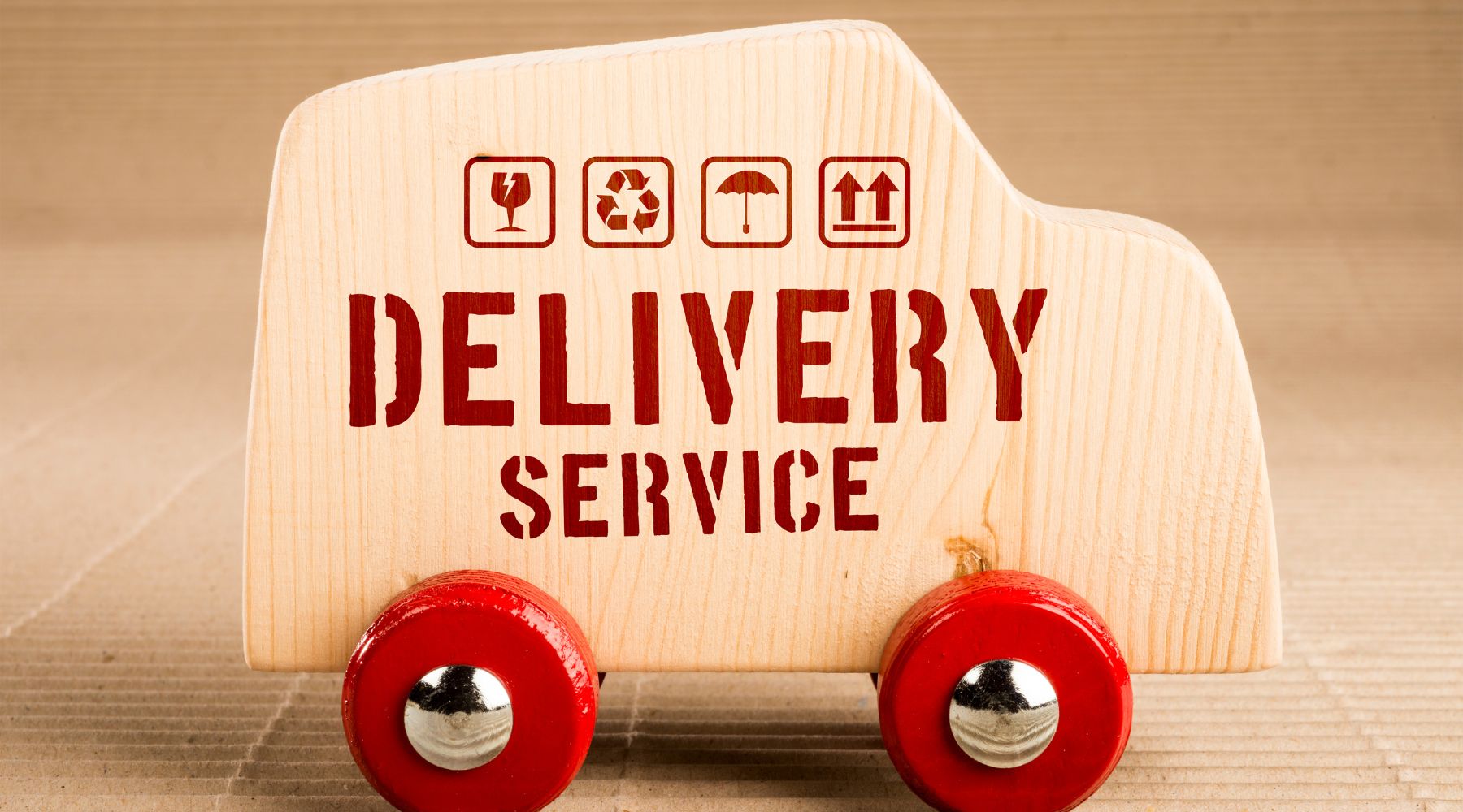 Carlini Coffee delivery truck in Melbourne metro area