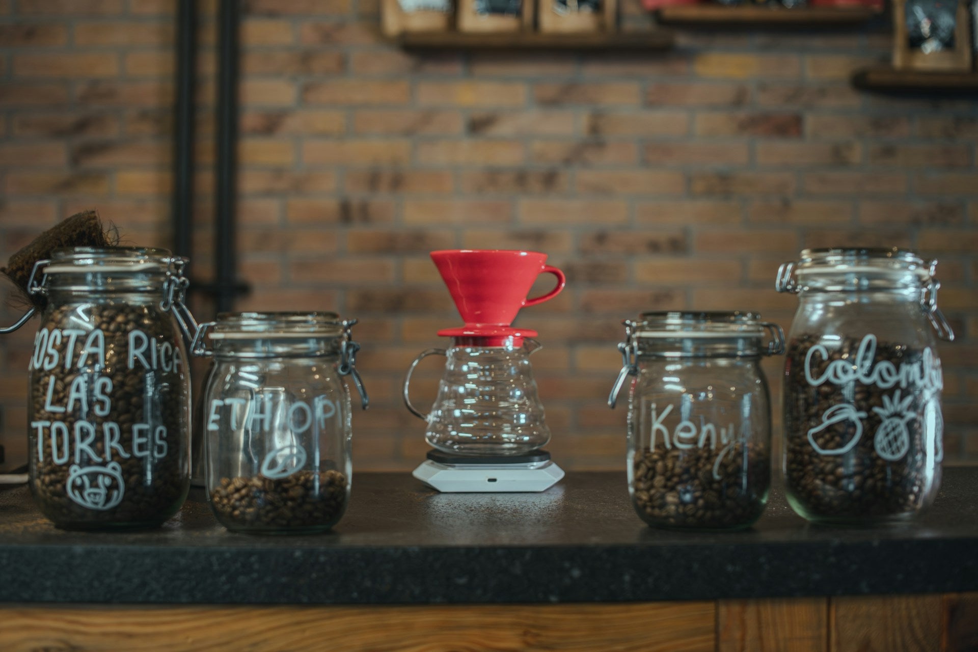 brew Colombian coffee