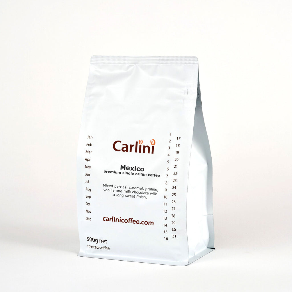 Carlini Coffee 500g pack premium quality Mexico coffee